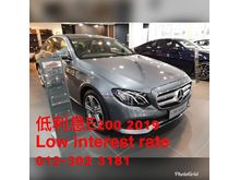 2019 Mercedes-Benz E200 2.0 Avantgarde New Trim Sedan