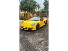 2012 Porsche Boxster 2.7 Convertible Yellow on Black Odo 20 Rb (TERMURAH)