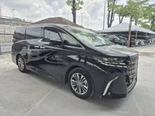 2024 Toyota Alphard 2.5 Z/SUNROOF/GRD4.5/11K KM MILEAGE/360CAMERA/DIM/BSM/UNREG24