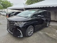 2024 Toyota Alphard 2.5 Z NEW MODEL/OFFER/GRADE 4A/ 8K KM MILEAGE/SUNROOF/360CAMERA/DIM/BSM/DIGITAL METER/UNREG24