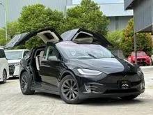 2018/2023 TESLA MODEL X 100D JAPAN SPEC , DIRECT OWNER , BEIGE & BLACK LEATHER INTERIOR , ELECTRIC DOOR , 180 CAMERA , REVERSE CAMERA , SAFETY SENSORS