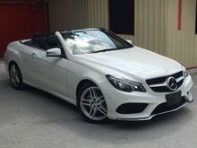 2013 Mercedes-Benz E250 Cabriolet CGI AMG 2.0 (UNREG)