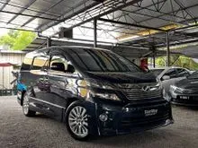 2012 Toyota Vellfire 2.4 Z MPV