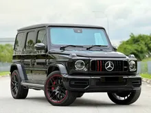 2019/22 Mercedes-Benz AMG G63 4.0 V8 SUV (A) UK Spec, Akrapovic Exhaust, Side Step, Burmester Sound, Red Leather Seat, Sunroof, Brembo Brake, 360 Cam