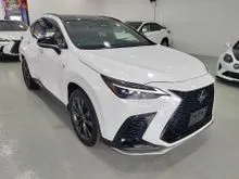 2023 Lexus NX350 2.4 Turbo F Sport SUV / AWD / 5A #MARK LEVINSON #BLACK SEAT