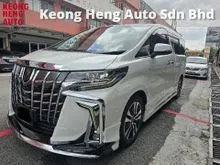YEAR MADE 2020 Toyota Alphard 3.5 SC Pilot Seat JBL Theater Modelister BSM DIM Sunroof Full Loaded ((( FREE 2 YEARS WARRANTY ))) 2021