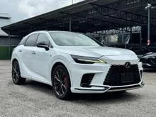 2023 Lexus RX 350 2.4 F Sport 5A [AERO BKIT/ MARK-LEVINSON/PANORAMIC ROOF/RED HL SEAT/360 CAMERA/3-LED HEADLAMP/HEAD-UP DISPLAY/DIM/BSM]