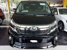 2013 Toyota Vellfire 2.4 Z Golden Eyes MPV