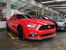 2017 Ford Mustang 2.3 Coupe Ecoboost Xenon Light LED Daytime Running Light Paddle Shift Reverse Camera Parktronic Push Start Button Keyless Go