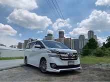 2017 Toyota Vellfire 2.5 (ปี 15-18) Z G EDITION Van