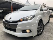 2013 UNREG Toyota Wish 2.0 Z SPEC HIGH LOAN & BEST DEAL NOW