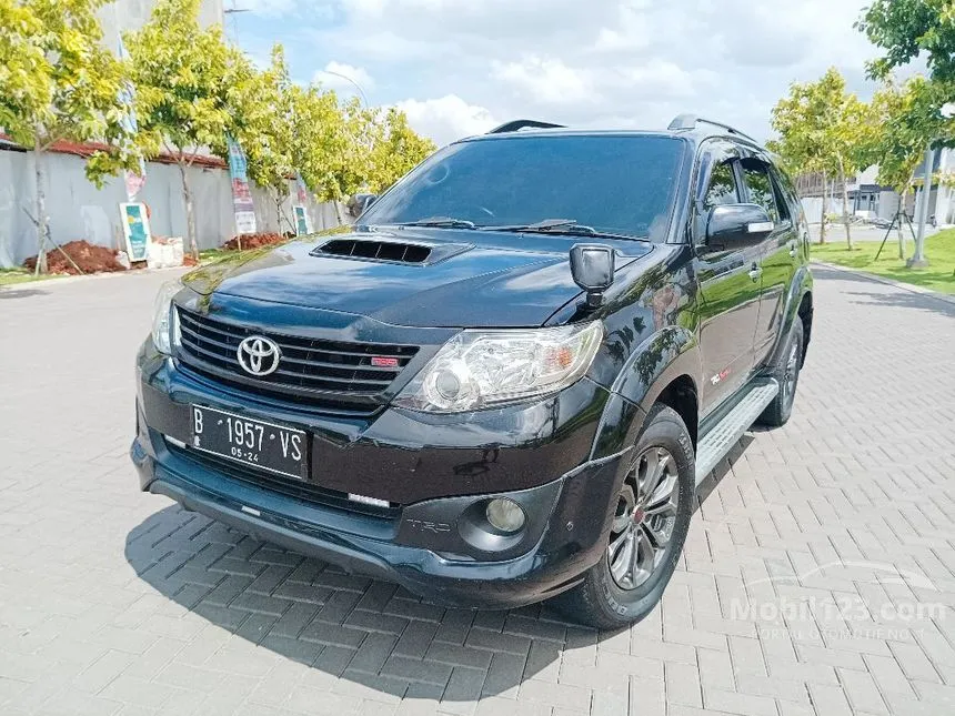 Jual Mobil Toyota Fortuner 2014 G TRD 2.5 di Banten Automatic SUV Hitam Rp 279.900.000