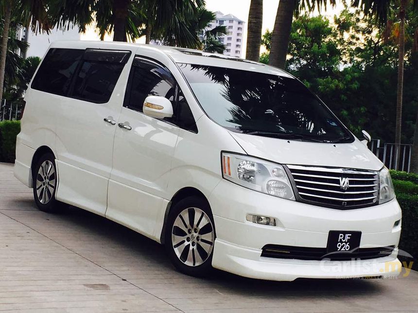 Toyota alphard 2005 года