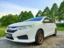 2014 Honda City 1.5 S+ i-VTEC Sedan #ONE KL OWNER #LOW KM #ORI WHITE COLOR #SPORT RIM #WELL MAINTAINED #EASY LON #LOW MONTHLY
