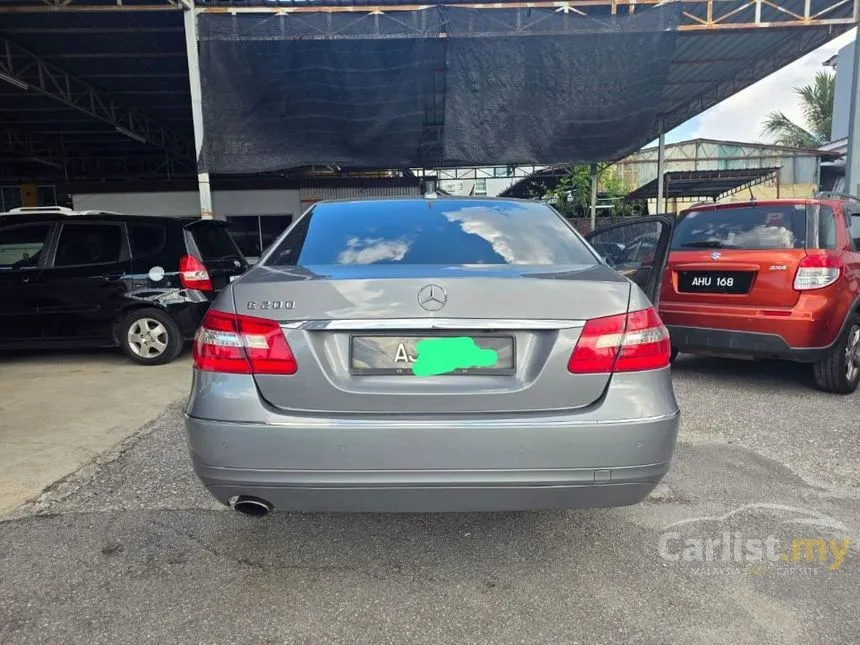 2012 Mercedes-Benz E200 CGI Sedan