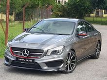 2015 MERCEDES-BENZ CLA200 CGI (A) C117 7 G-DCT, AMG Sport bumper body kits ,High spec ,Brand NEW from C&C MERCEDES Penang !
