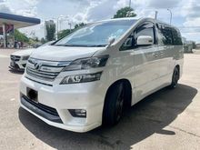 2009 Toyota Vellfire 2.4 Z Platinum MPV