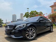 2016 Mercedes-Benz C200 2.0 Avantgarde Sedan W205 Black On Black KM 10 RB ANTIK KONDISI MULUS LIKE NEW Service Record TDP125JT