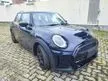 Recon 2022 MINI 5 Door 2.0 Cooper S, i Drive, Two Done Interior,Full Leather,Sport Mode,Multifunction Steering,Keyless,Push Start,Rear Camera, Low Mileage