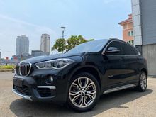 2017 BMW X1 1.5 sDrive18i xLine SUV Bensin Black On Saddle Brown Panoramic TDP100JT Like New Harga Nego Banyak