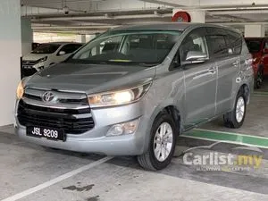 2017 Toyota Innova 2.0 G MPV
