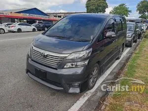 2011 Toyota Vellfire 2.4 Z MPV