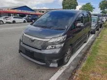 2011 Toyota Vellfire 2.4 Z MPV