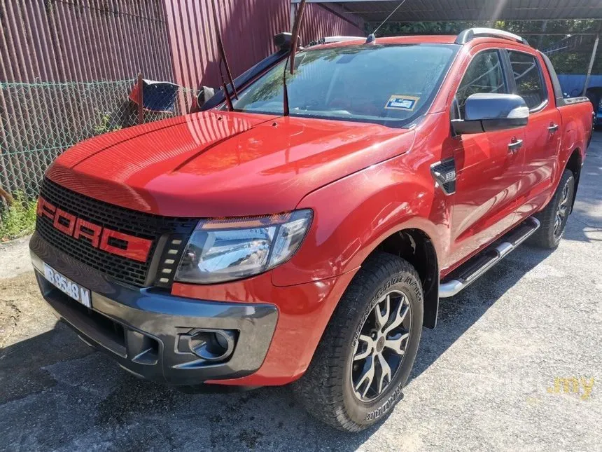 2015 Ford Ranger Wildtrak High Rider Dual Cab Pickup Truck