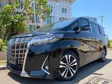 2019 Toyota Alphard 2.5 G Van Wagon Reg.2020 Black On Beige Km4000 Pilot Seat Heater Seat 4Cam #AUTOHIGH #MUST HAVE