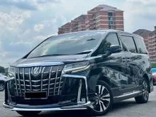 2018 Toyota Alphard 3.5 MPV // Facelift // 8 Speed // Modellista Bodykit // Sunroof Moonroof // 360 Camera // Pilot Seat // Blind Spot Monitor // DIM