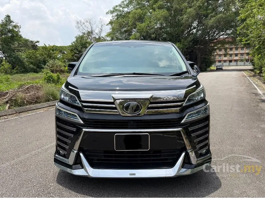 2018 Toyota Vellfire ZG MPV