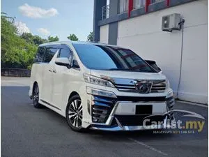 2018 Toyota Vellfire 2.5 ZG MPV