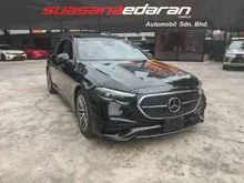 2024 Mercedes-Benz E200 2.0 Avantgarde Sedan Unreg - Fully Imported Japan. Burmester. 360 Cam