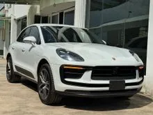 Black Full Leather Memory Seat 2022 Porsche Macan 2.0 Chrono Clock Japan Spec
