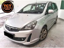 2014 Proton Exora 1.6 Bold CFE Premium FACELIFT FULL SERVICE RECORD 80K MILEAGE LEATHER SEAT MONITOR ROOF MPV