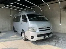 2018 Toyota Hiace 2.5 Commuter Van UPGRADE INTERIOR, CAKEP POL, FULL MASSAGE SEAT, PAJAK PANJANG