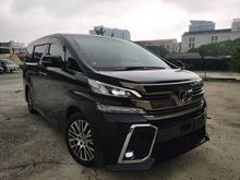 2015 Toyota Vellfire 2.5 Z G Edition MPV,ROOF MONITOR, 15 UNREGISTER