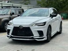 2025 Lexus RX 500h 2.4 F Sport SUV TRD Bodykit Panoramic Roof Mark Levinson Orange Caliper