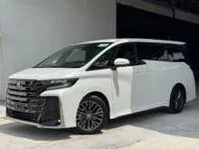 2025 Toyota Vellfire 2.4 Z Premier JBL FULL SPEC GRADE 6A ONLY 145 KM