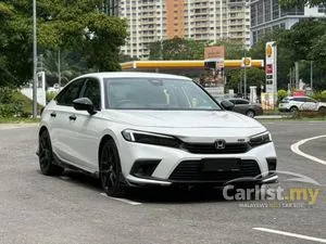 2023 Honda Civic 1.5 RS Sedan / SUPER NEW CAR CONDITION / ORI LOW MILEAGE / FULL HONDA SERVICE RECORD / NEGO GO SAMPAI JADI