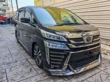 [GRADE 5A] 2020 TOYOTA VELLFIRE 3.5 ZG 3BA-FL V6 FULLY LOADED S/ROOF MODELLISTA JBL 360 CAMERA AUTO PARK H/THEATER R/MONITOR (A) UNREG