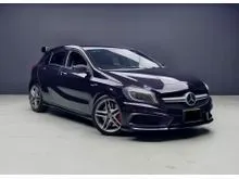 2014 Mercedes Benz A45 2.0 Japan Spec View By Appointment RARE stock purple colour Northern Lights Violet Metallic Bilstein B6 dampers full set