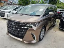 2025 Toyota Alphard 2.5 Z - SUNROOF, SIDE STEP, ROOF MONITOR, DIM, BSM - UNREGISTERED - 6 YEARS WARRANTY