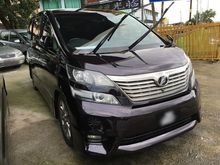 2011/16 Toyota Vellfire (A) 2.4 Z -BEST DEAL-