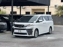 2021 Toyota Vellfire 2.5 Z Golden Eyes MPV