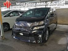 2014 Toyota Vellfire 2.4 Z Golden Eyes II MPV # UNREG