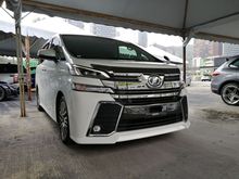 ( BEST CONDITION IN TOWN) ( NEGO TILL DEAL) 2017 Toyota Vellfire 2.5 Z Golden Eyes MPV