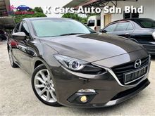 2015 Mazda 3 2.0 (A) CBU IMPORT BARU SPEC FULL MAZDA SERVICE RECORD TIP TOP CONDITION