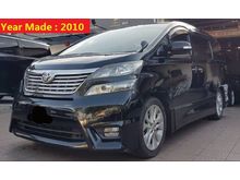 10 Vellfire 2.4 Z-Platinium