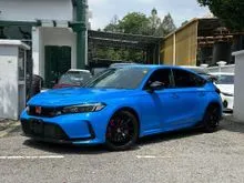 ORI 5K KM GRADE 5A BLUE FL5 2023 Honda Civic Type R FL5 2.0 V-TEC TURBO MANUAL RED BUCKER SEAT REVERSE CAMERA +R MODE DIGITAL METER MANY UNIT